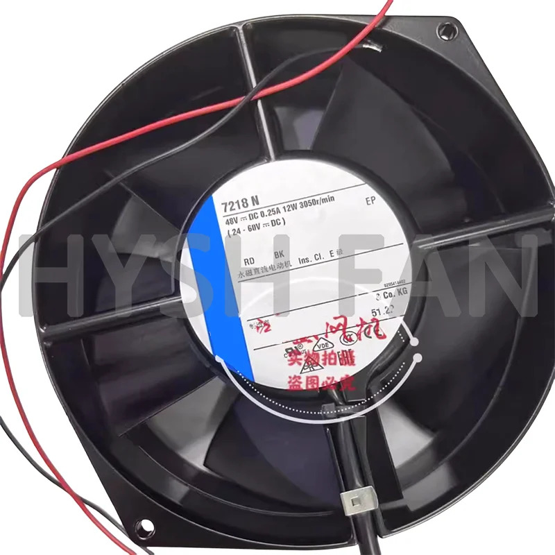 17050 인버터 냉각팬 7218N DC48V 12W