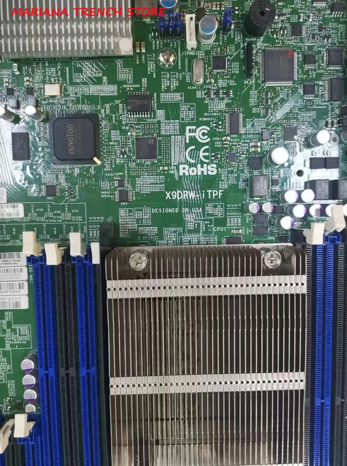 슈퍼마이크로 마더보드X9DRW-iTPF LGA 2011 Xeon E5-2600 v1 v2 i350 듀얼 포트 GbE LAN Broadcom BCM57810S 10Gb SFP
