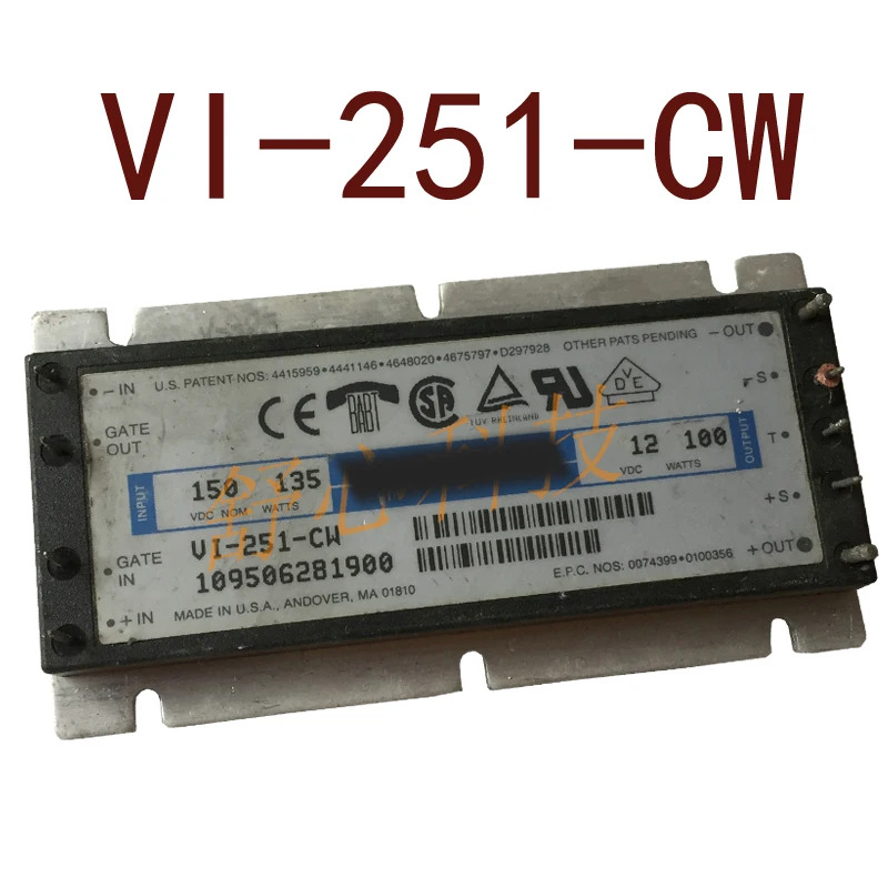 오리지널 VI-251-CW VI-251-EW DCinput150V-output12V100W8.33A 현장