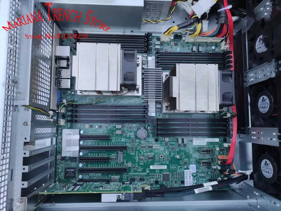 슈퍼마이크로 마더보드H11DSi EPYC 7001/7002 시리즈 프로세서 ECC DDR4 M 키