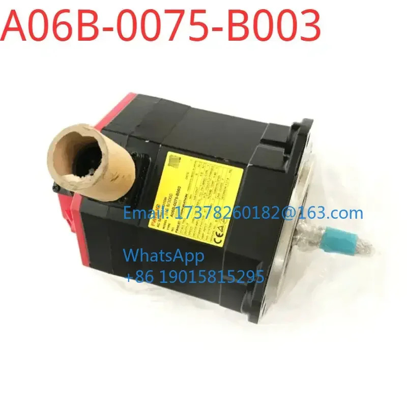 A06B-0075-B003 리퍼 리퍼를 거쳐서보모터 상태