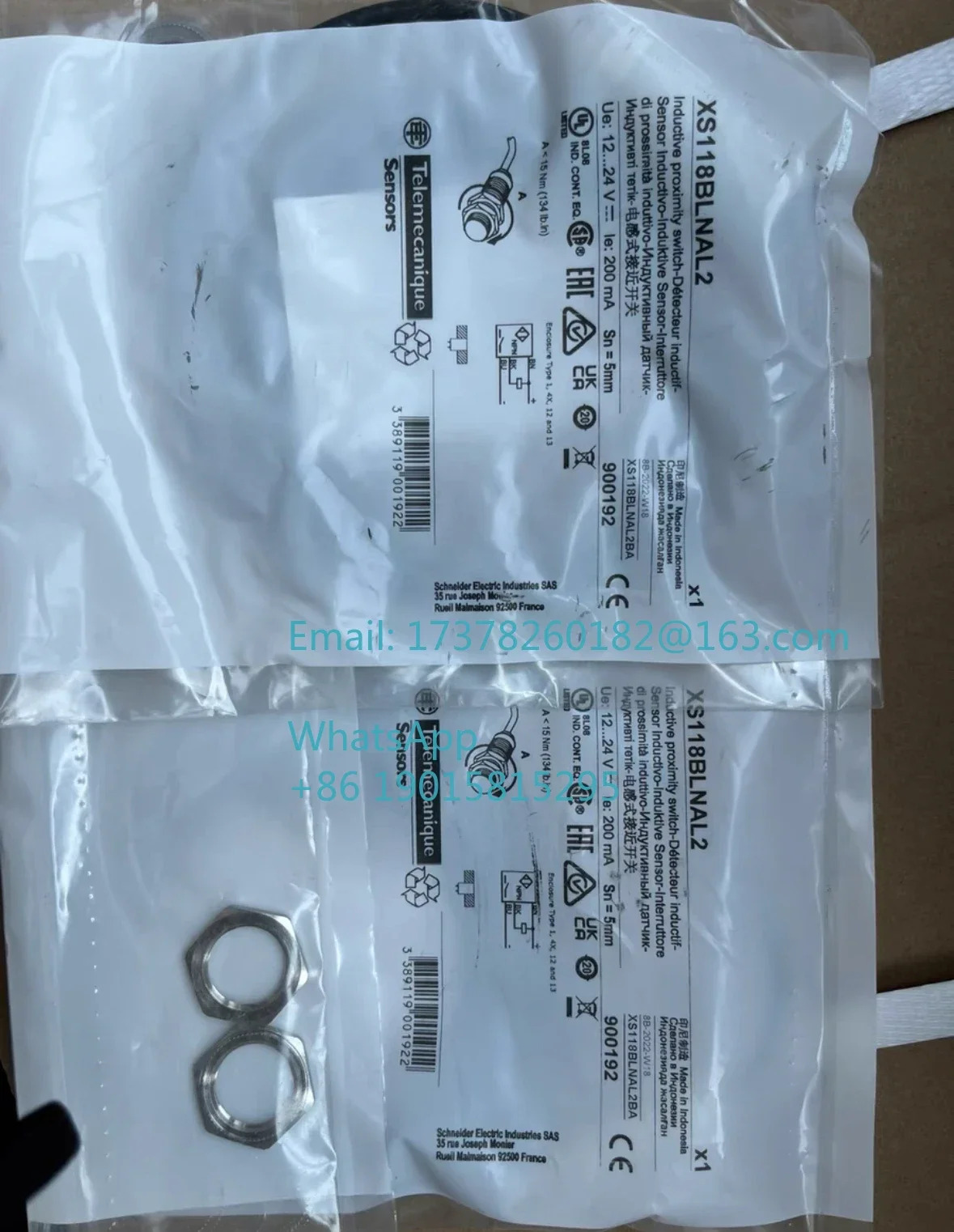 XS118BLNAL2 유도형 스위치