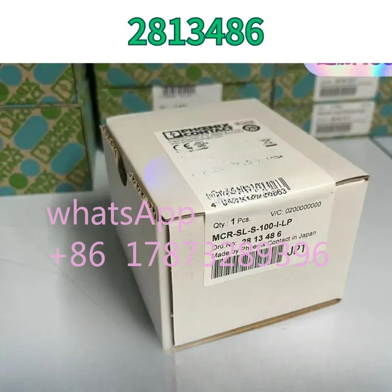 MCR-SL-S-100-I-LP 전류 트랜스미터 2813486