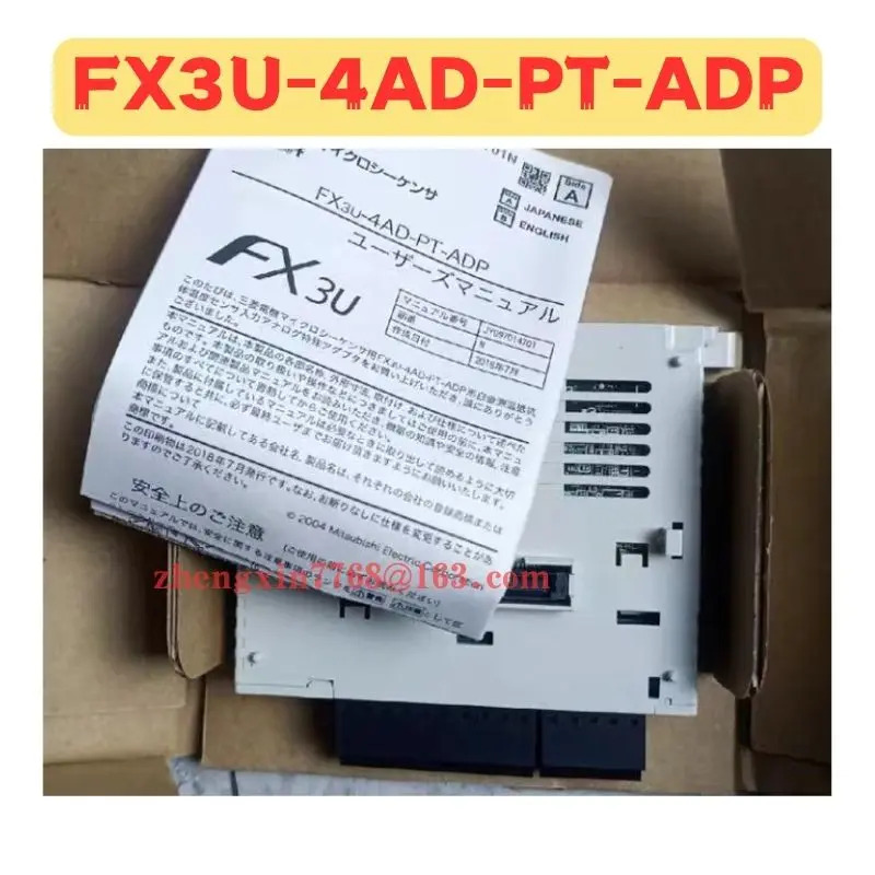 오리지널 FX3U-4AD-PT-ADP PLC 모듈 FX3U 4AD PT ADP 신