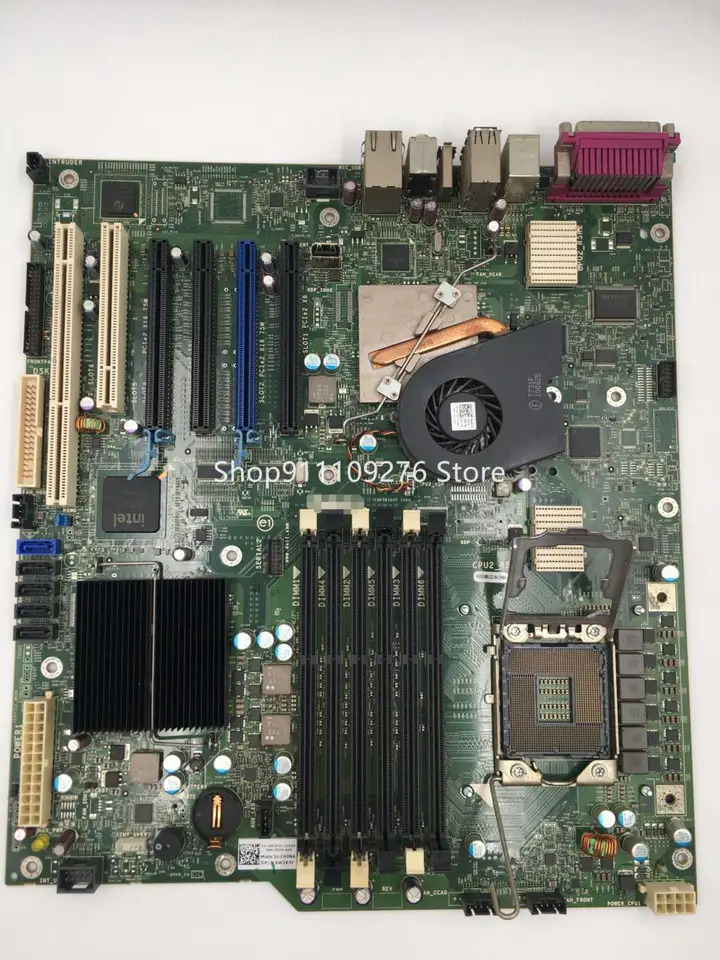 DELL T5500 PC 마더보드 W2PJY D883F CRH6C WFFGC마더보드