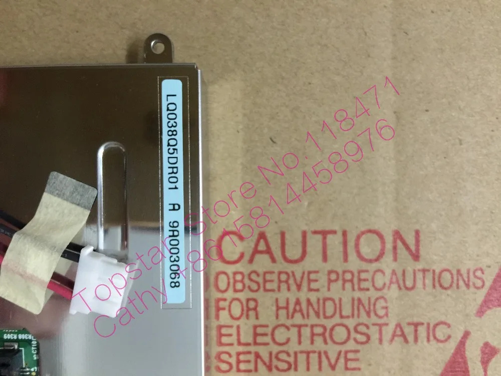샤프 LQ038Q5DR01 320 RGB x 240 QVGAA 3.8 인치 LCD 패널 신