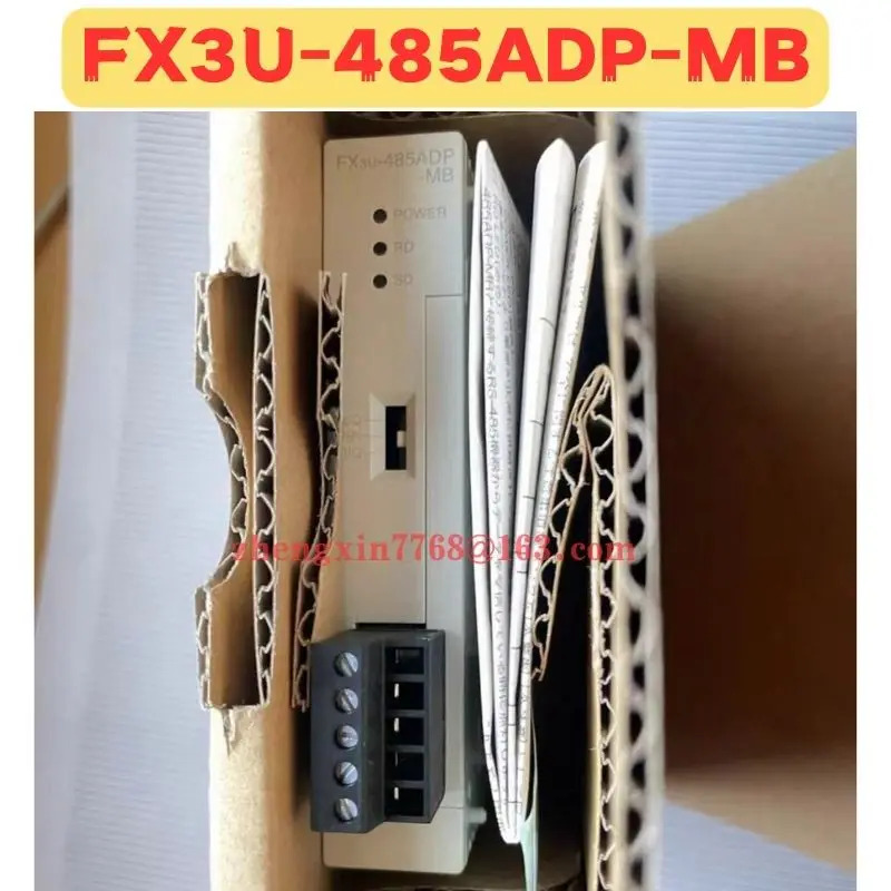 오리지널 FX3U-485ADP-MB FX3U 485ADP MB 모듈 신