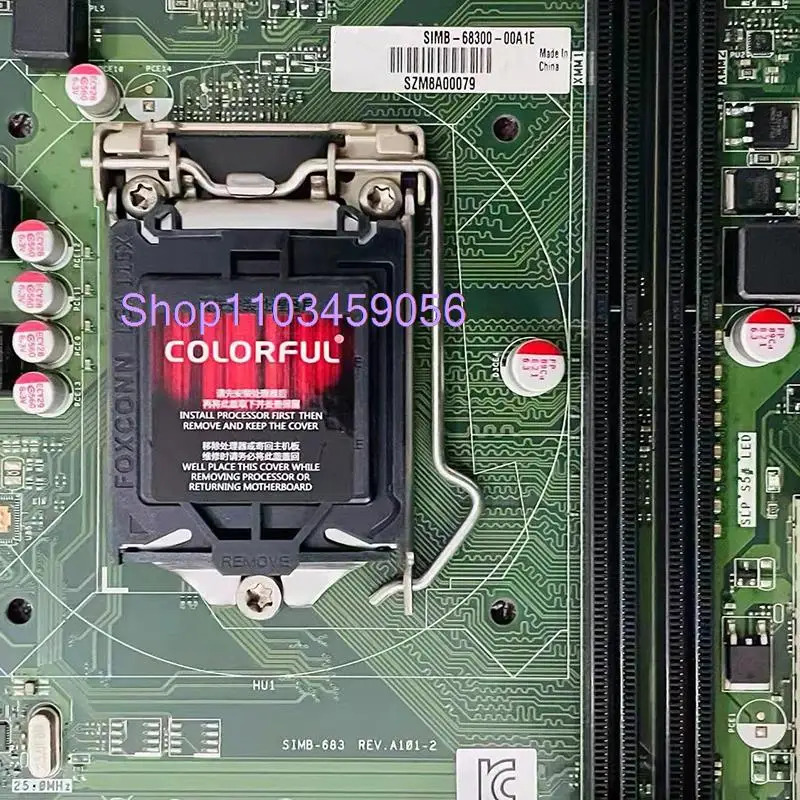 Advantech 산업컴퓨터 마더보드 H81 칩셋 4 세대 CPU10 직렬 포트 SIMB-683 SIMB-68300-00A1E