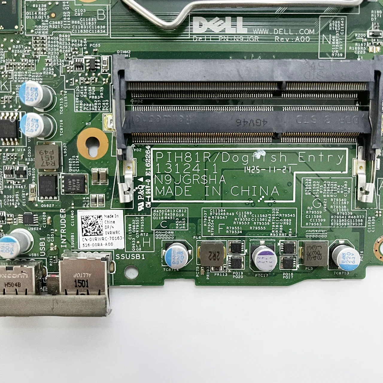DELL 9020M 3020M 미니 메보드 Y5DDC DF1221 VRWRC N9JGR용