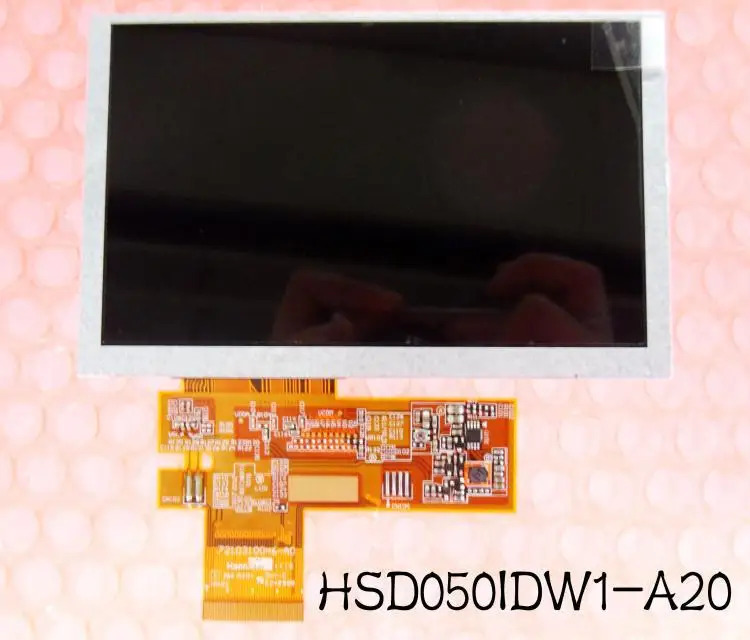 터치 스크린 원본 GPS MP5 MID LCD 디스플레이 TP 5.0 인치 패널 HSD050IDW1-A20