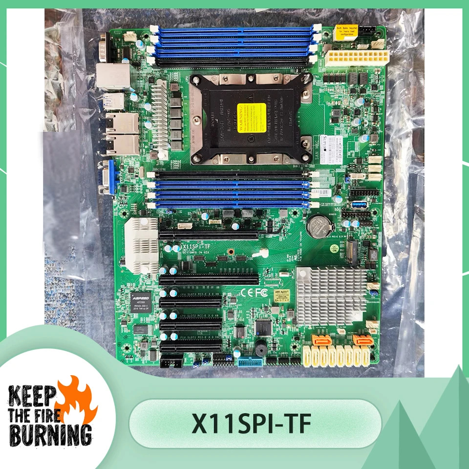 X11SPi-TF Supermicro LGA3647 서버 마더보드 C622 칩 M.2 더블기가비트 205W