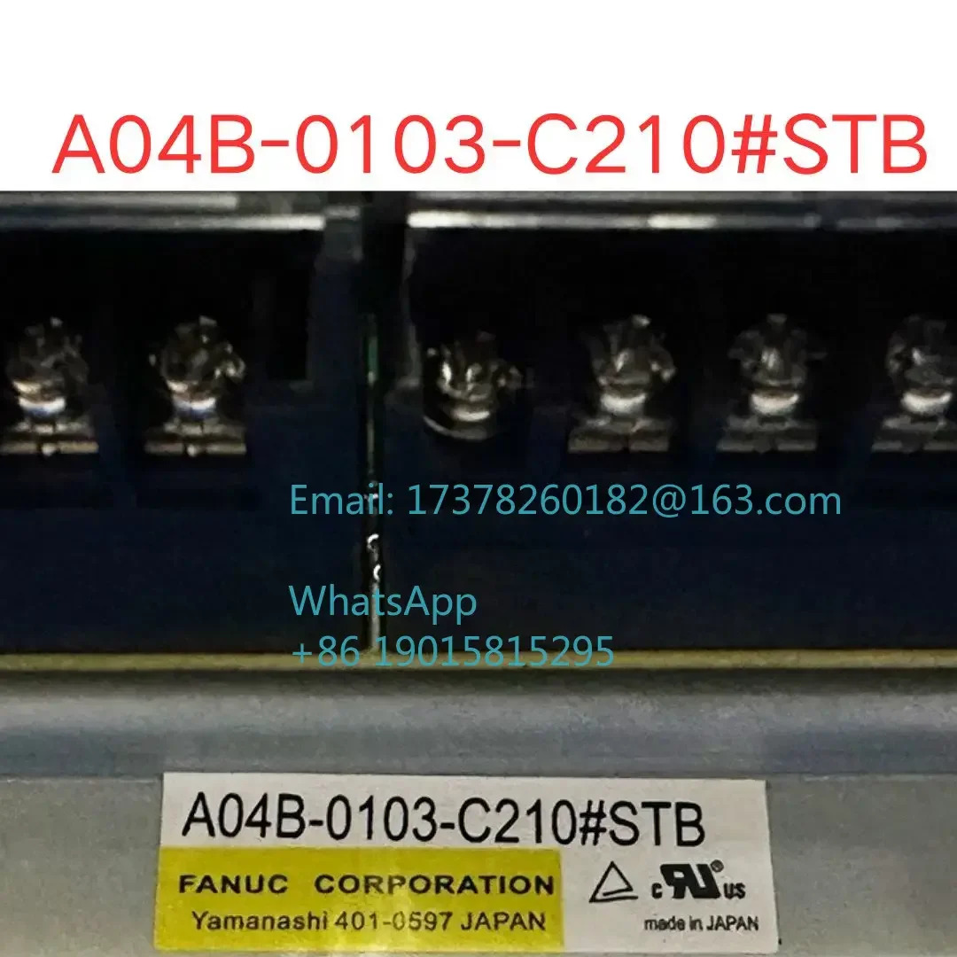 A04B-0103-C210 STB 오리지널 서보 드라이버 리퍼 완료