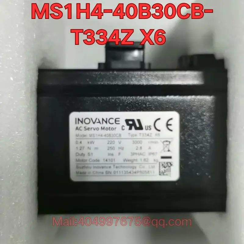 MS1H4-40B30CB-T334Z X6 서보 드라이브 모터 신