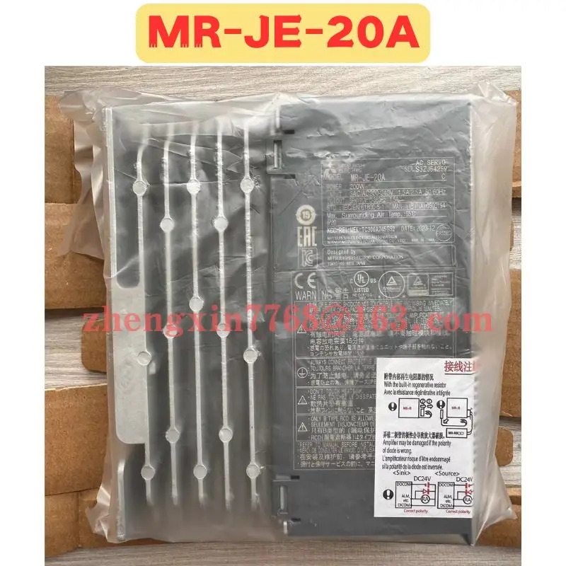 오리지널 MR-JE-20A MR JE 20A 서보 드라이브 신