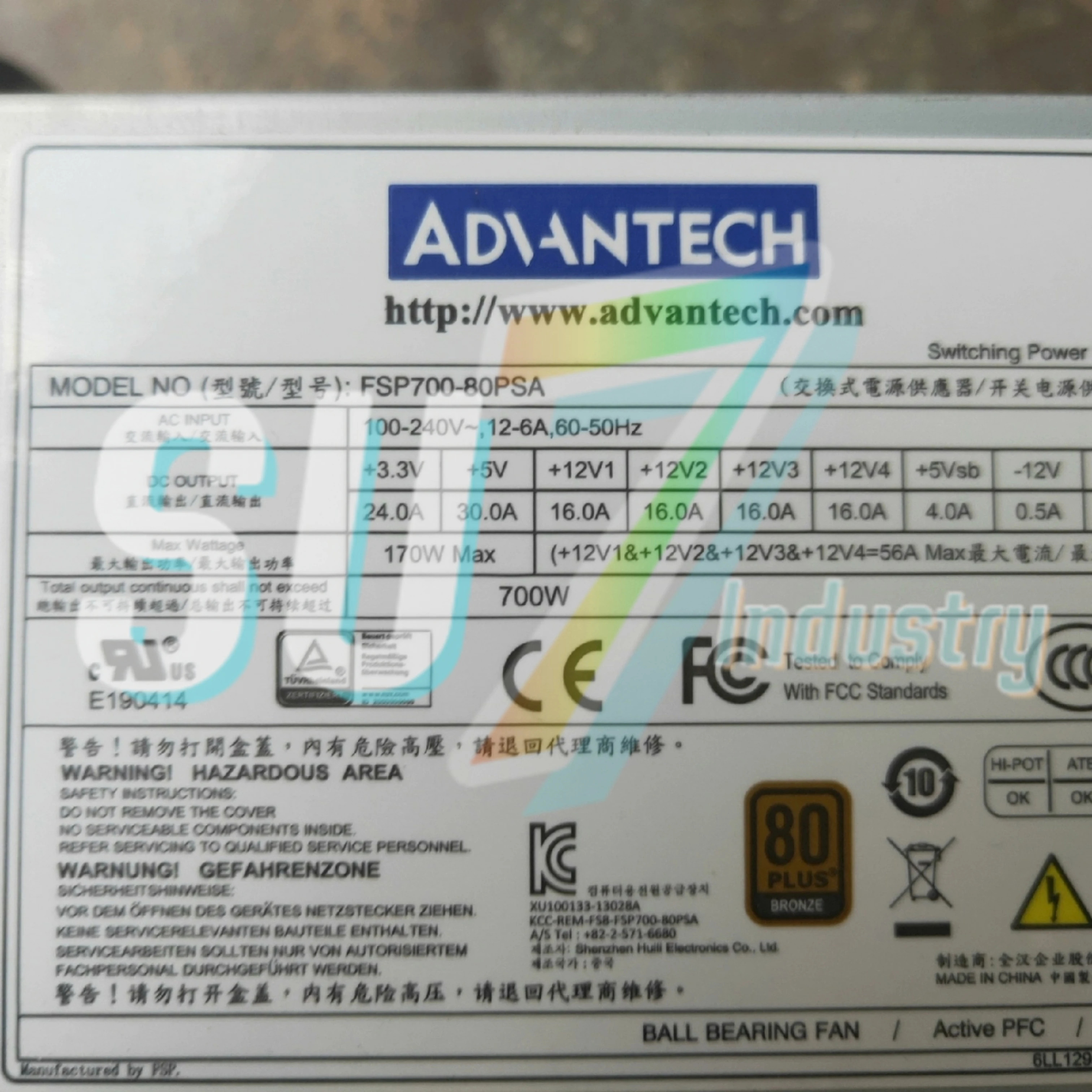 오리지널 산업컴퓨터 전원공급장치 FSP600-80PSA FSP600-80PSASK FSP650-80GLC FSP700-80PSA FSP750-50ABA