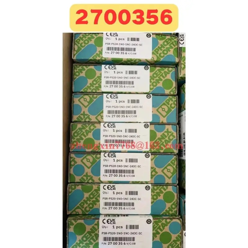 오리지널 PSR-PS20-1NO-1NC-24DC-SC 안전 릴레이 2700356