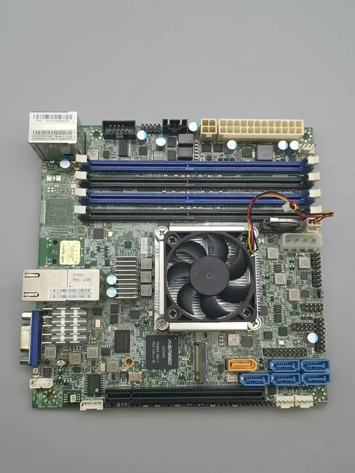 X10SDV-4C-TLN2FXEON D1521 4 코어 8 스레드 45W  X10SDV-16C-TLN2FXEON D1581 16 32 65W