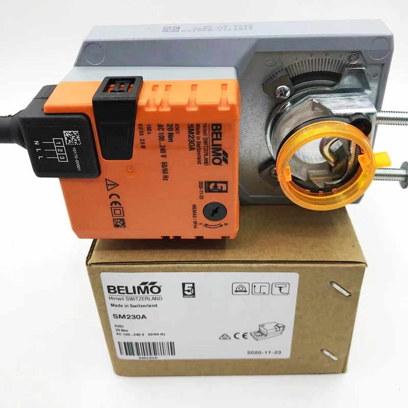 BELIMO Boli Mou 전기 풍력 밸브 액추에이터 GM호환24A-SR SM24A-SR SM230A-S GM호환230A