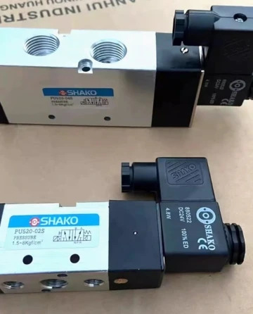 SHAKO 솔레노이드 밸브 PU520-02S/AC220V PU520-03S/AC220V PU520-04S/AC220V PU520-02S/DC24V PU520-03S/DC24V P