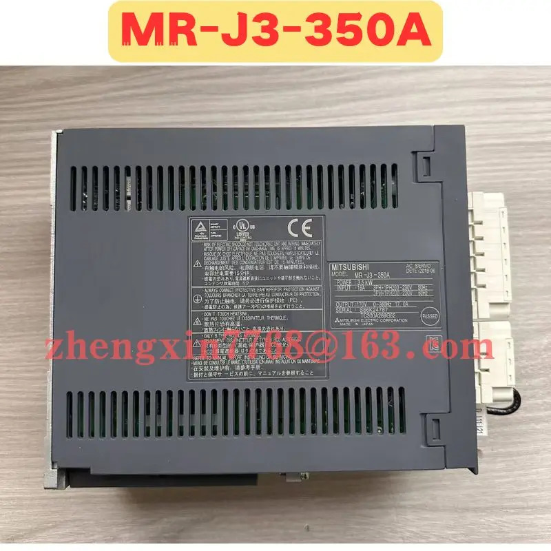 오리지널 MR-J3-350A MR J3 350A 서보 드라이브 신