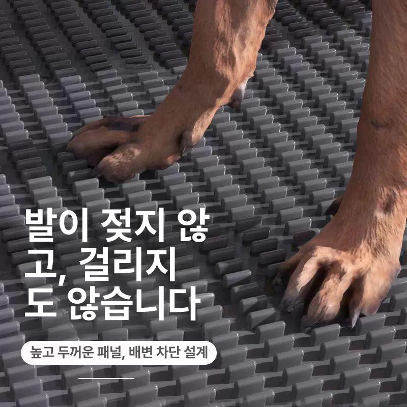 특대형 화장실 수컷 배변패드판 대형견배변판 리트리버 애완견 배변훈련 강아지배변판 - 상세 이미지 3