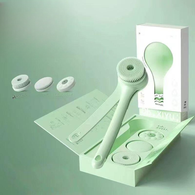 전동 브러시 셀프 욕실 등마사지 세척 등밀이 전기 샤워솔 샤워브러쉬 등브러쉬 - 상품 이미지
