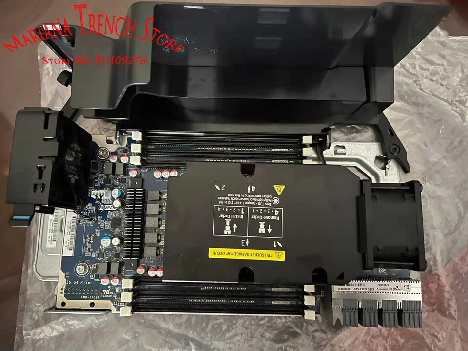 hp호환 Z6 G4 데스크탑 PCCPU 확장보드째 CPU 메모리 라이저 마더보드 844782-001