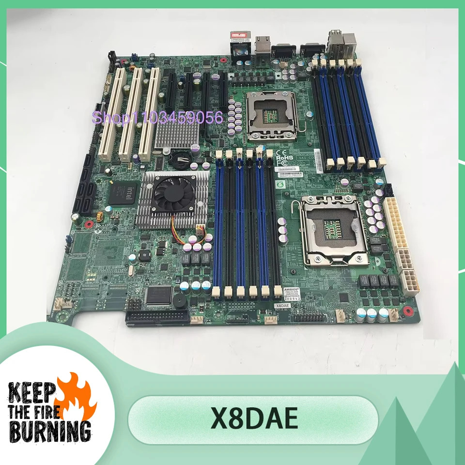 Supermicro 서버워크스테이션 마더보드 지지대 Xeon 프로세서 5600/5500 시리즈 DDR3 SATA2 PCI-E2.0 X8DAE