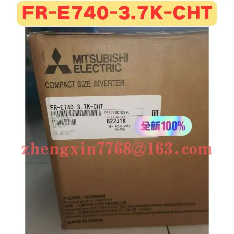 오리지널 FR-E740-3.7K-CHT 주파수 변환기 신