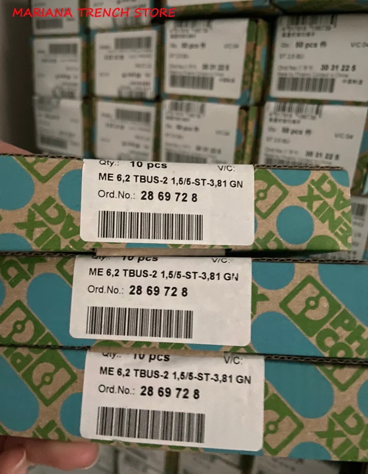 2869728 레일 커넥터 피닉스 ME 62 TBUS-2 15/5-ST-381 GN - DIN