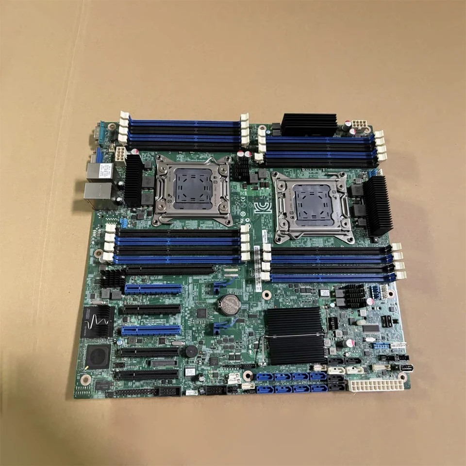 S2600CP X79 LGA 2011 E5-2680 서버 마더보드
