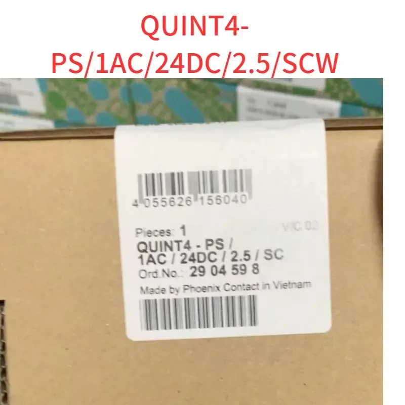 전원공급장치 QUINT4PS 2904598 quint4-ps 1ac 24dc 2.5 sc