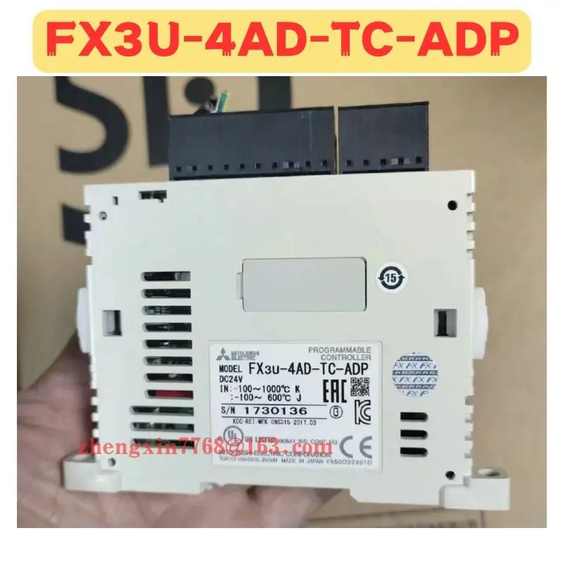 리퍼 PLC 확장 모듈 FX3U-4AD-TC-ADP FX3U 4AD TC ADP 정상 기능 완료