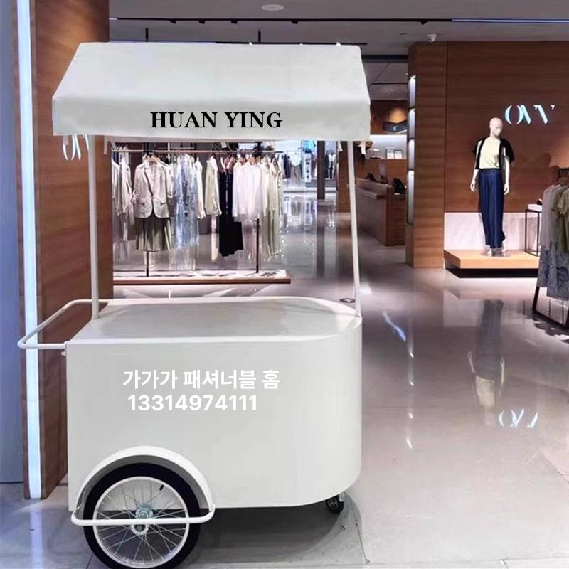 이동식 가판대 농산물 간이 야시장 판매대 선반 행사매대 팝업샵 시장용 행사용 - 상세 이미지 4