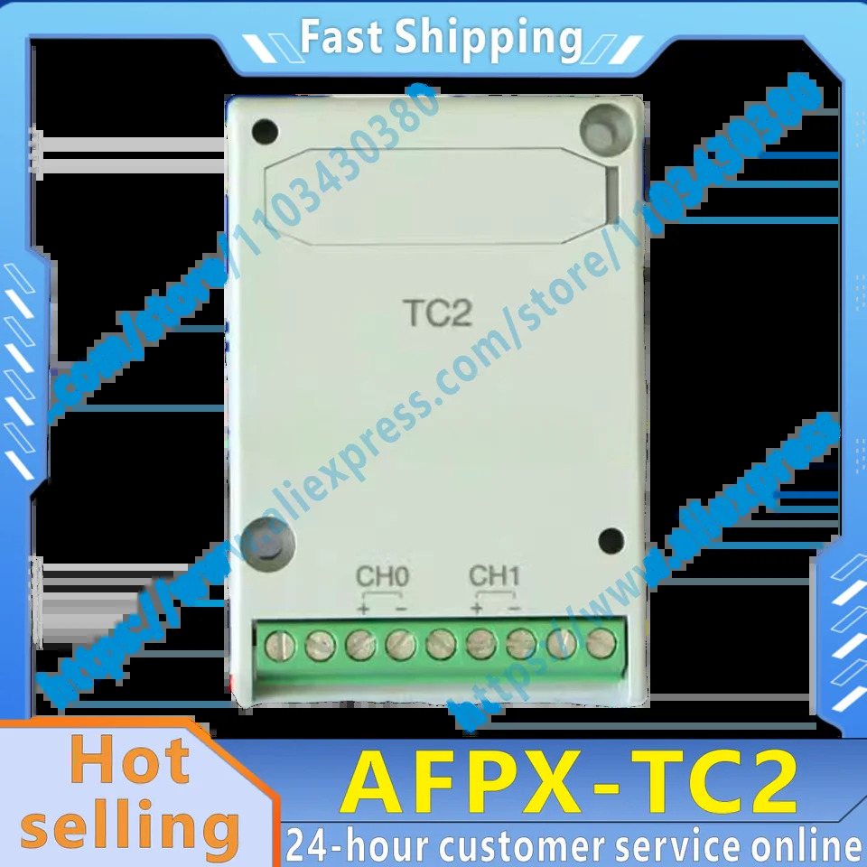 오리지널 AFPX-TC2 PLC 모듈 신