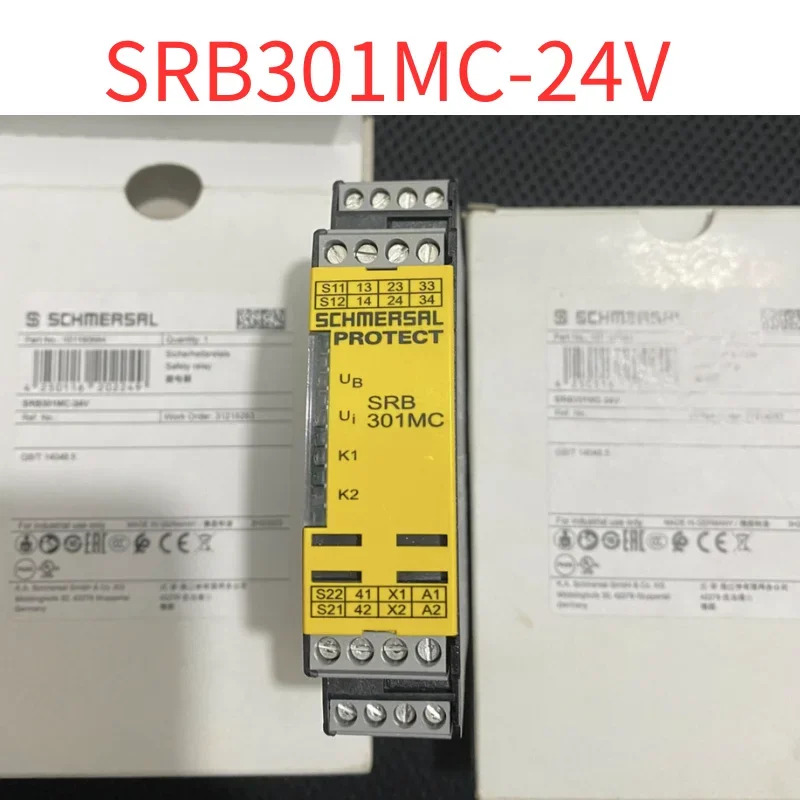 SRB 301MC 안전 릴레이 SRB301MC-24V 리퍼 OK