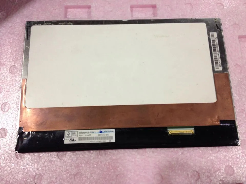 존 컬러 10.1 LED 1280x800 LCD 화면 HSD101PWW1