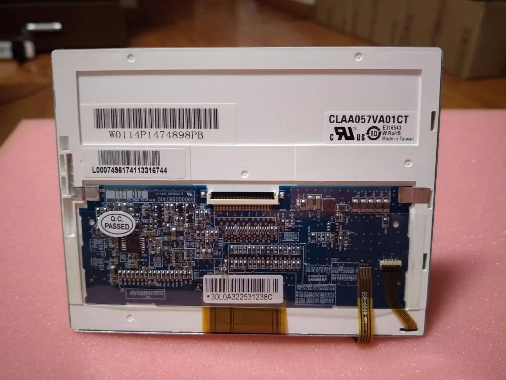 5.7인치 LCD 화면 CLAA057VC01CT 터치 12개월