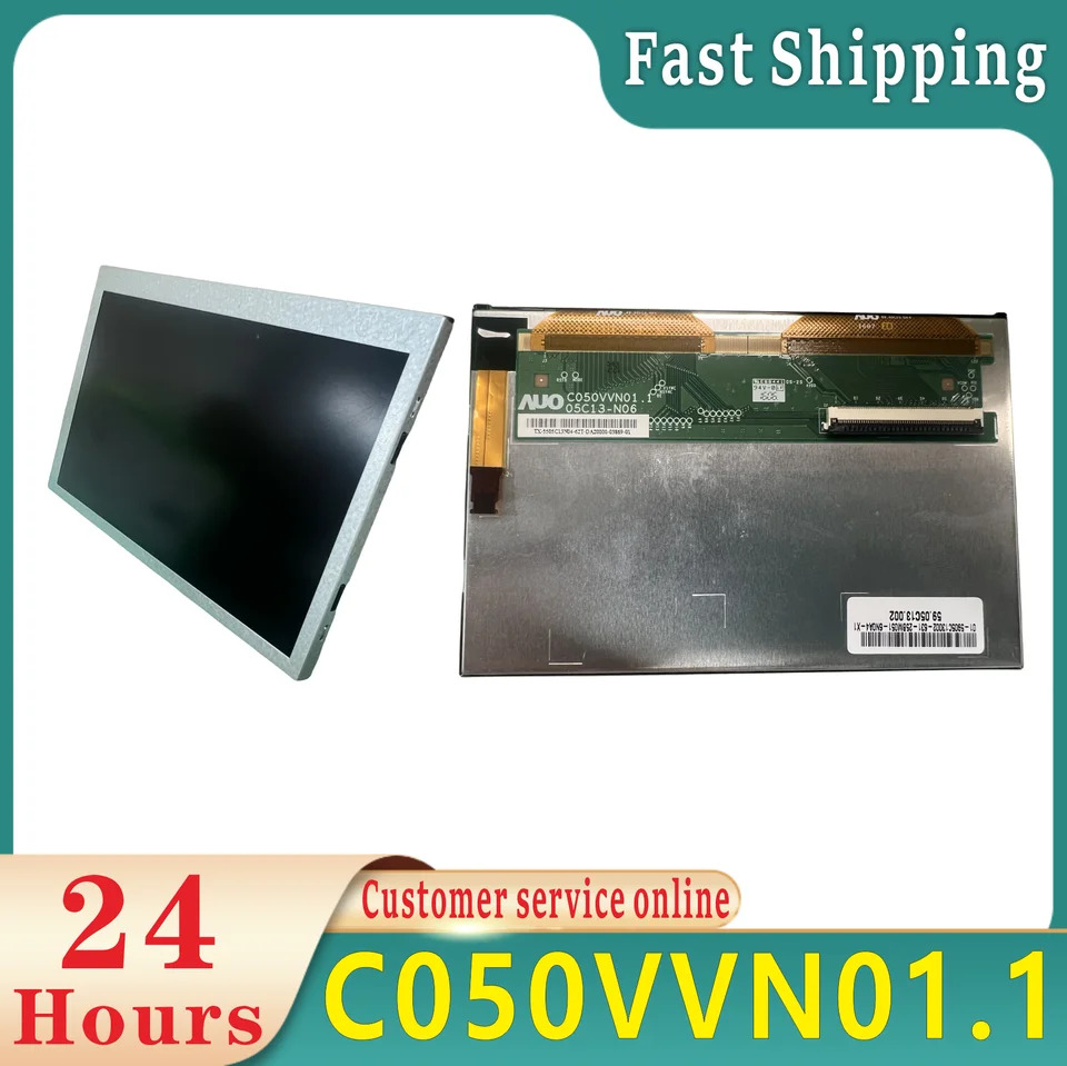 오리지널 자동차 GPS 네비게이션 5 인치 TFT LCD 디스플레이 화면 C050VVN01.1 신