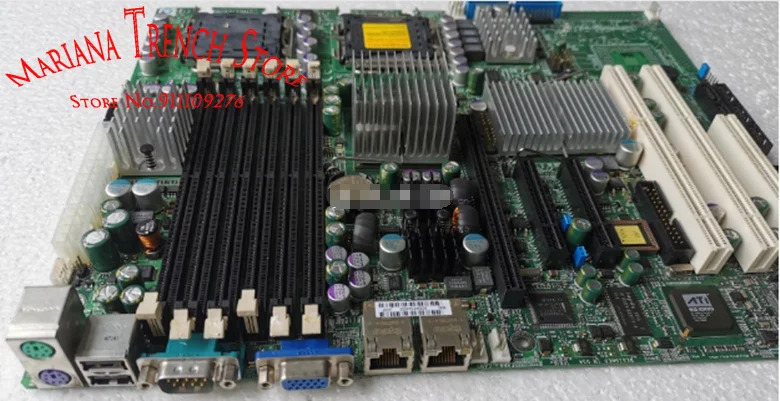 슈퍼마이크로 마더보드X7DVA-E 쿼드 듀얼 코어 64 비트 제온 DDR2 SATA 3.0Gbps