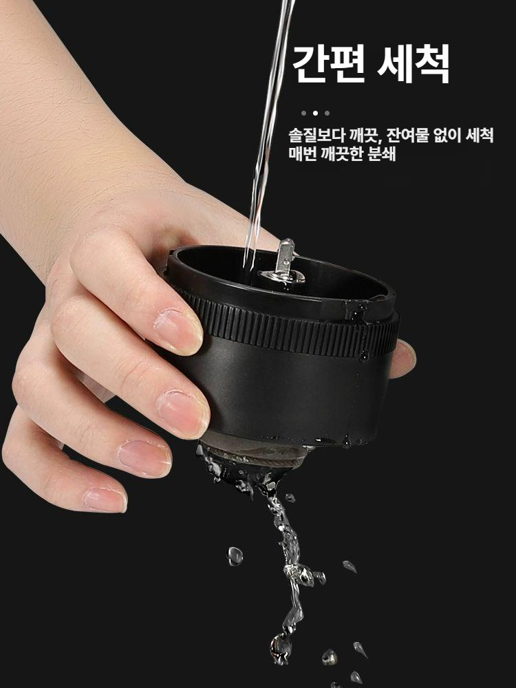 자동 원두 분쇄기 그라인더 홈카페 플랫버 업소용 가정용 로스터기 이미지 6