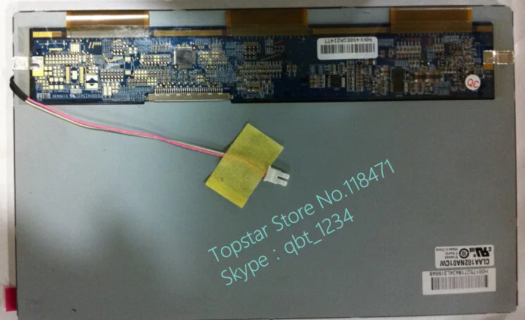CPT 10.2 인치 TFT LCD 화면 CLAA102NA01CW 등급 A