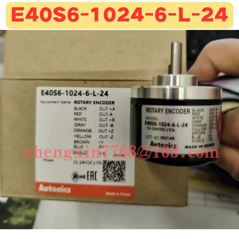 오리지널 E40S6-1024-6-L-24 E40S6 1024 6 L 24 인코더 신