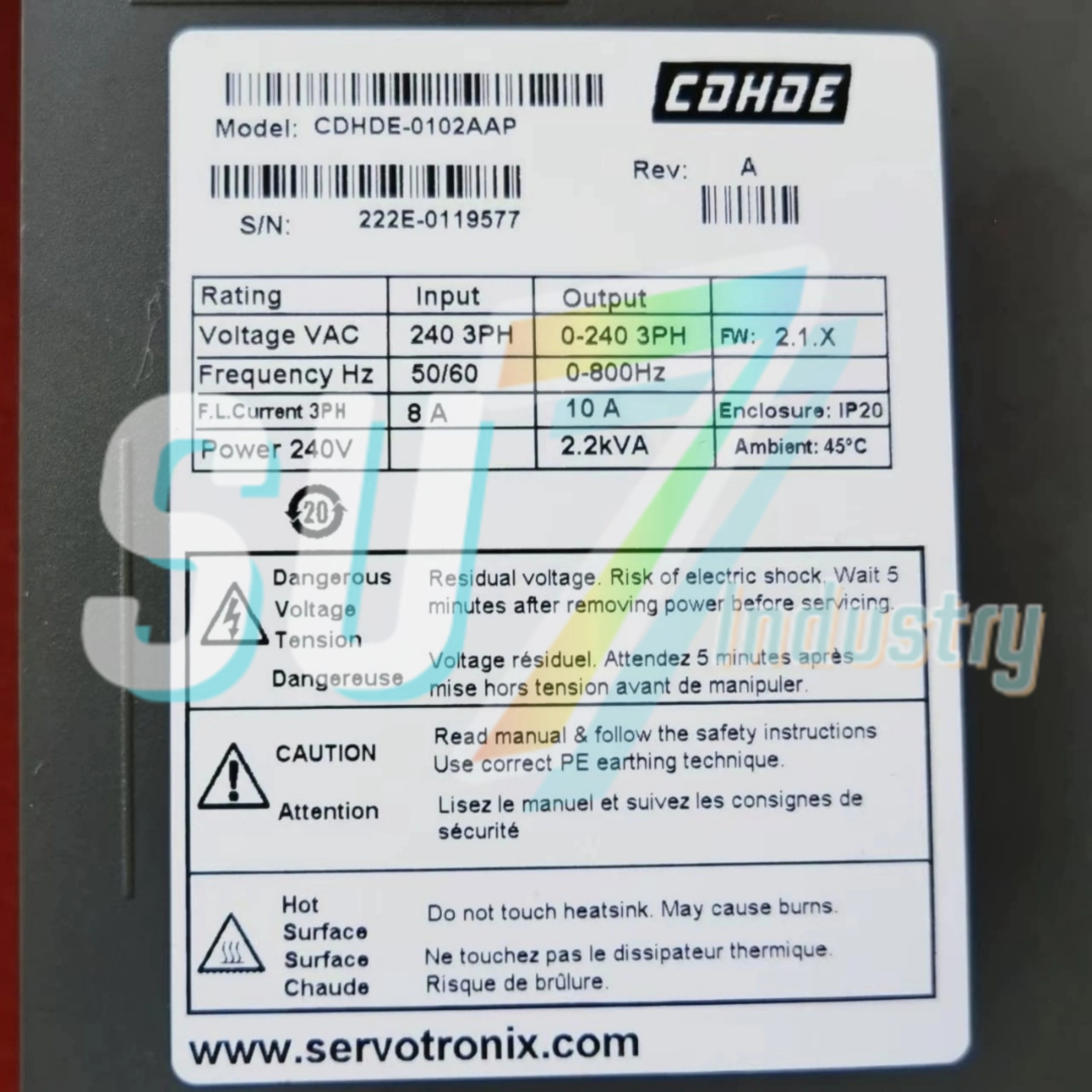 서보 드라이버 새 CDHD-4D52APB0-ST CDHDE-0102AAP CDHDE-4D52AAP CDHDE-4D52AAP1 CDHDE-4D52AEB CDHDS-4D52AAP1