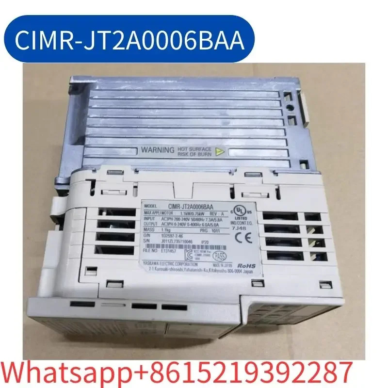 CIMR-JT2A0006BAA 인버터 220V 1.1/0.75KW 리퍼 OK