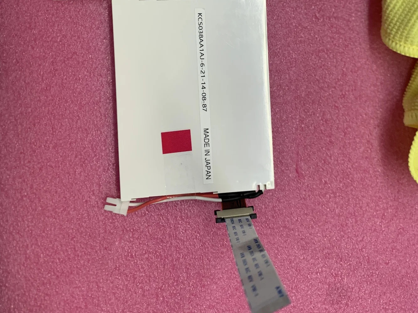 KCS038AA1AJ-6-21 LCD 디스플레이 화면