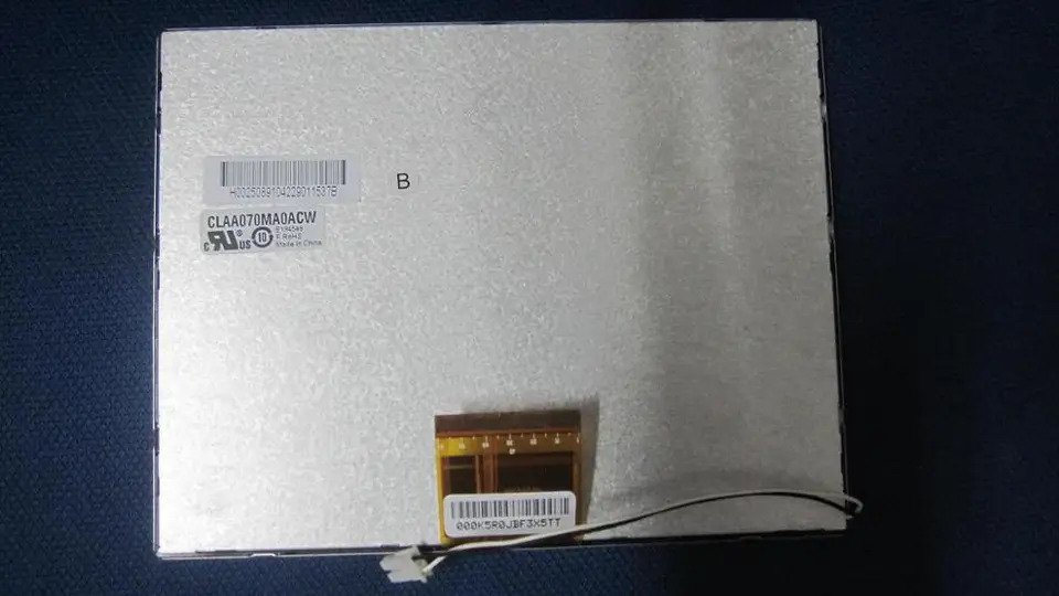 CLAA070MA0 LCD 스크린 태블릿 PCONDA VI20W 60 핀 7 인치
