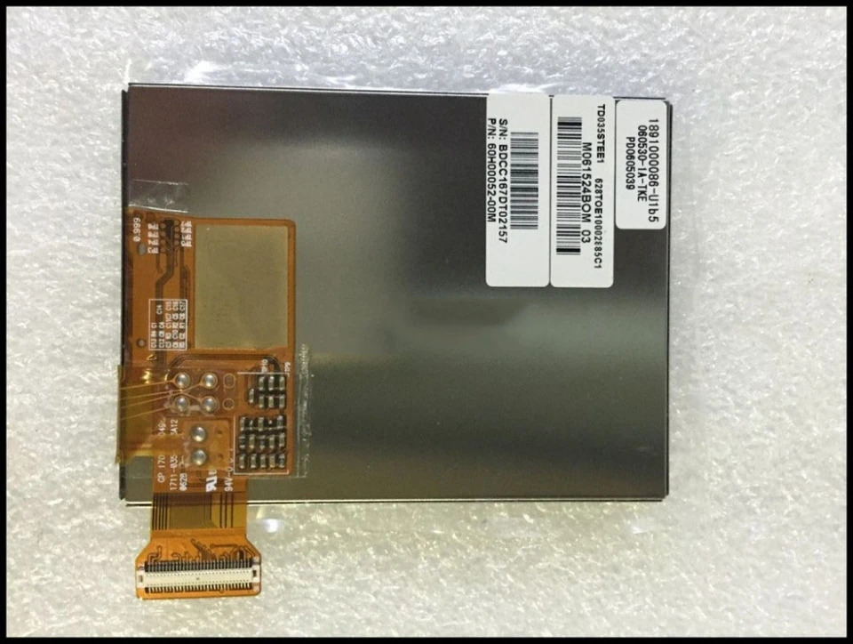 TD035STEE1 60H00052-00M N560 LCD 터치 스크린 디지타이저 오리지널 블 유목민 디스플레이