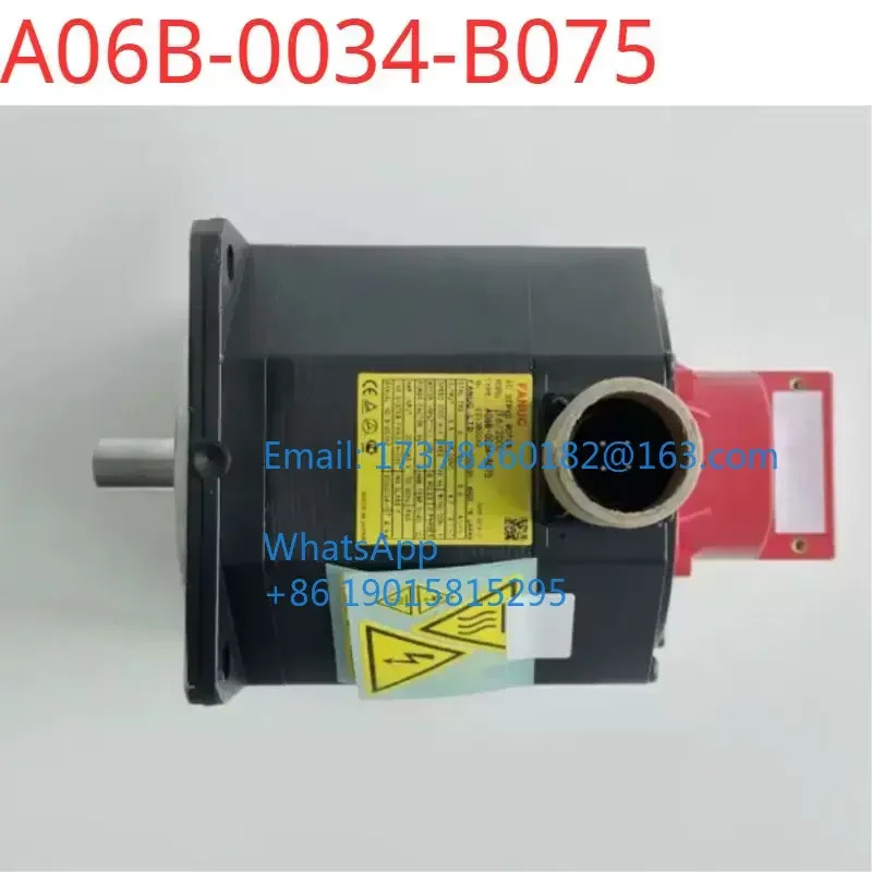 A06B-0034-B075 리퍼 리퍼를 거쳐서보모터 상태