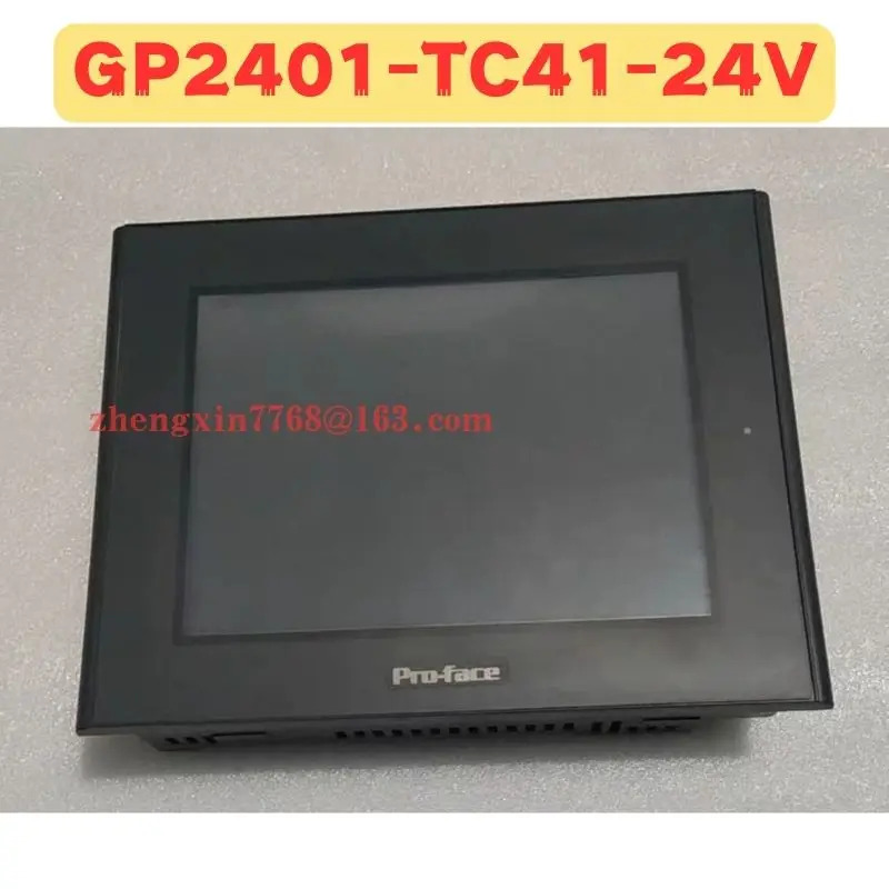 리퍼 터치 스크린 GP2401-TC41-24V GP2401 TC41 24V 정상 기능 완료